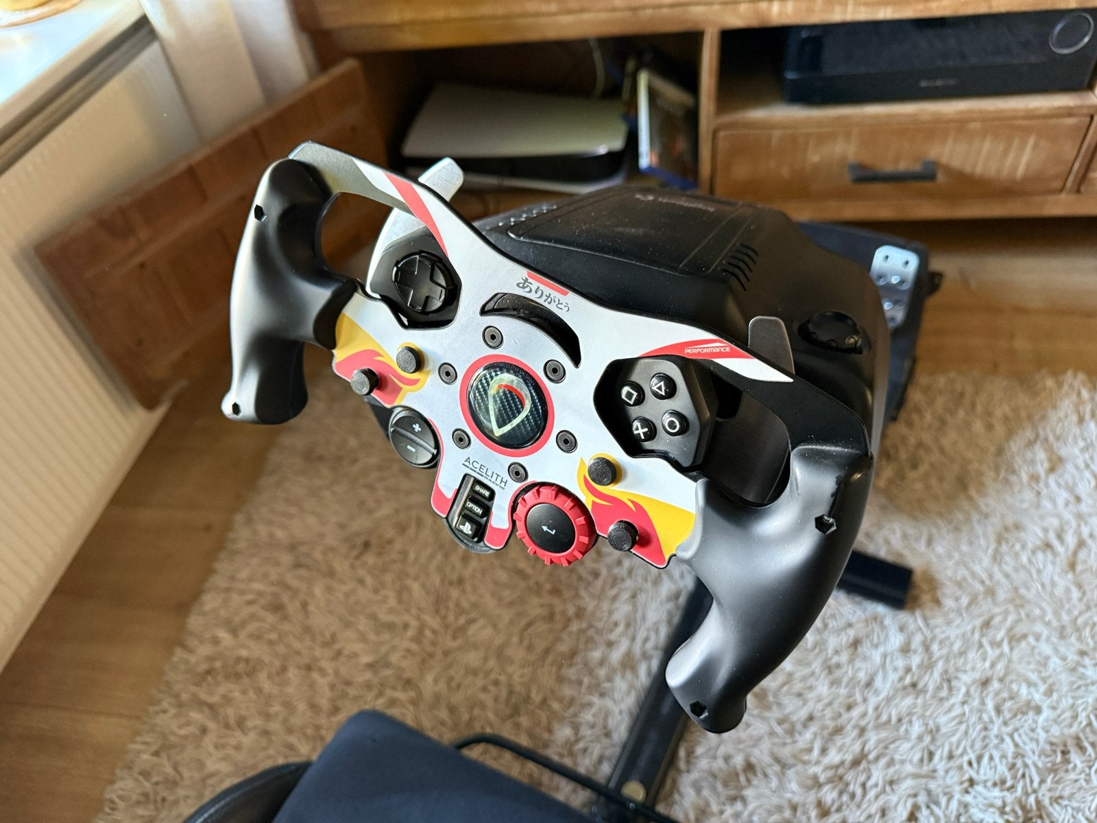 Logitech G29 racestuur met pedalen + Acelith F1 mod, Racestuur, Force feedback, Ophalen of Verzenden, Zo goed als nieuw
