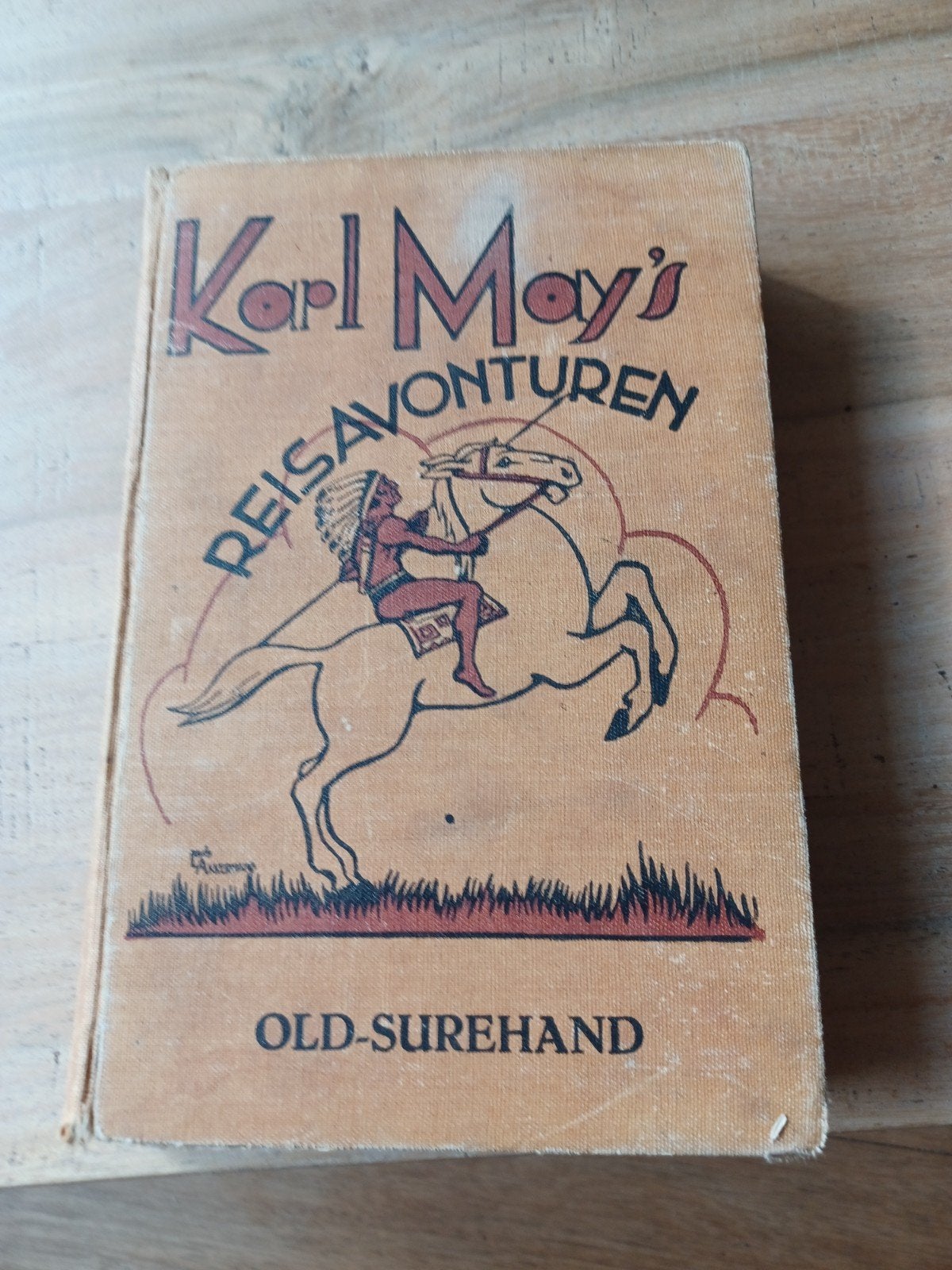 Karl May's Reisavonturen - Old-Surehand (Oud Boek), Boeken, Ophalen of Verzenden