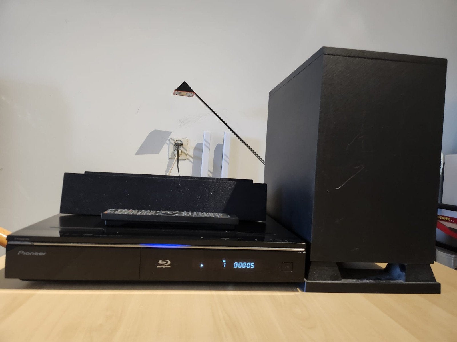 Pioneer XV-BD200FS Blu-ray Home Cinema Systeem, Audio, Tv en Foto, Home Cinema-sets, Ophalen, Gebruikt, 2.1-systeem, Blu-ray-speler