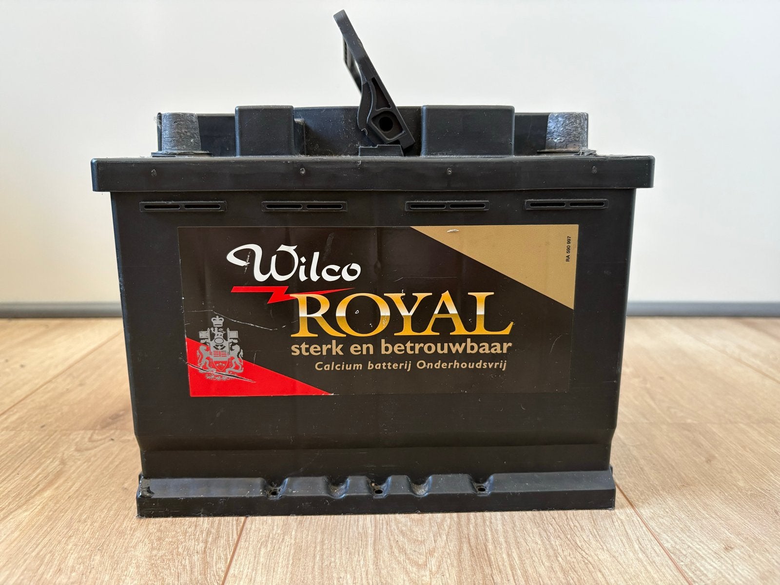 Wilco Royal 12V 56Ah accu, Ophalen, Gebruikt