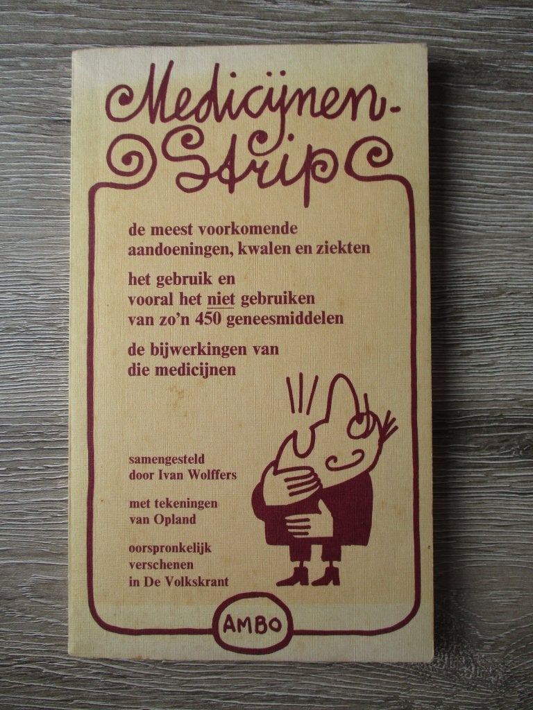 Medicijnen strip - Ivan Wolffers, Ophalen of Verzenden, Gelezen