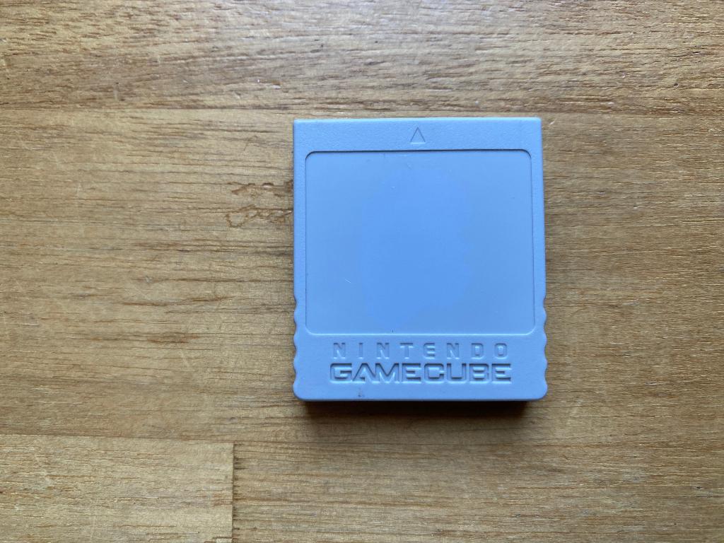gamecube Memory kaart 59 blocks, Spelcomputers en Games, Games | Nintendo GameCube, Avontuur en Actie, Ophalen of Verzenden, Zo goed als nieuw