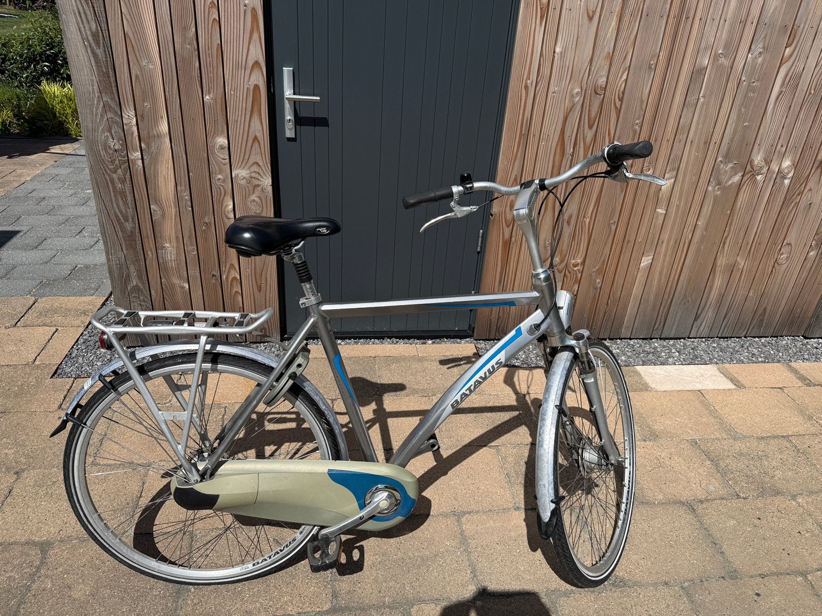 Batavus Commuter – Zilver – 57 cm, Fietsen en Brommers, Fietsen | Vouwfietsen, Ophalen, 20 inch of meer, Gebruikt, Heren