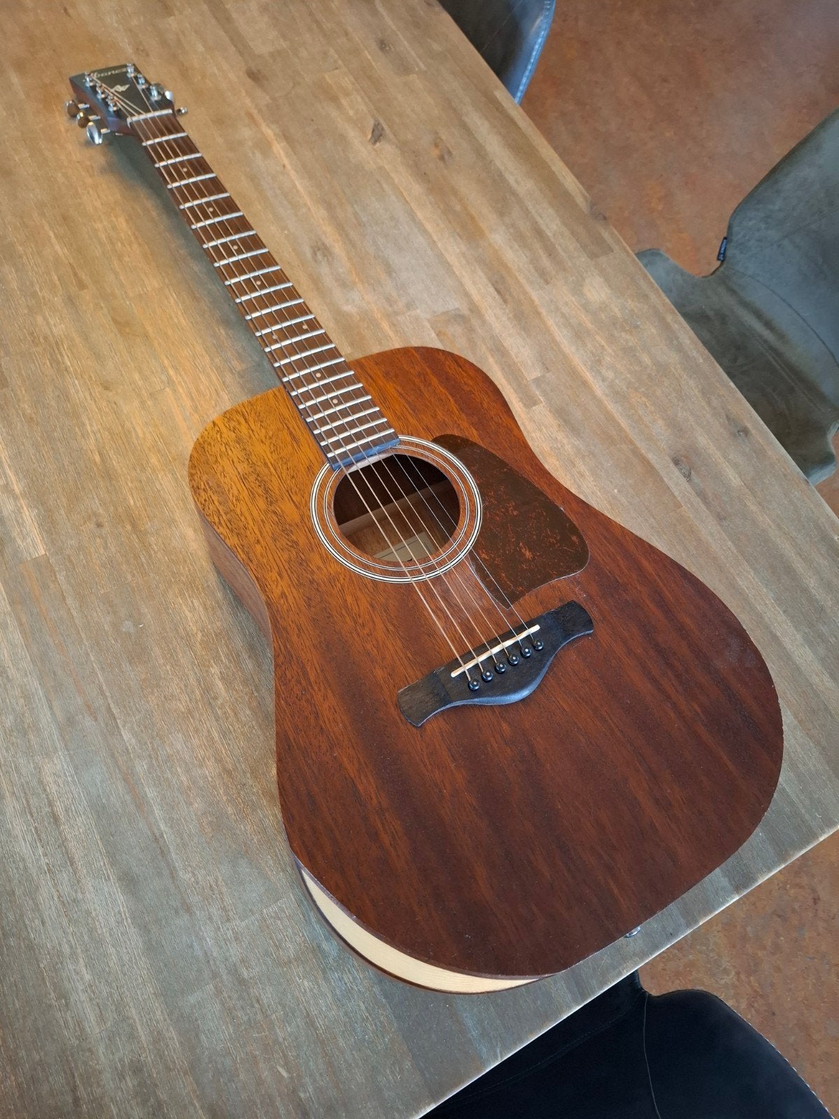 Ibanez AW54JR-OPN, Muziek en Instrumenten, Snaarinstrumenten | Gitaren | Akoestisch, Verzenden, Zo goed als nieuw, Western- of Steelstringgitaar