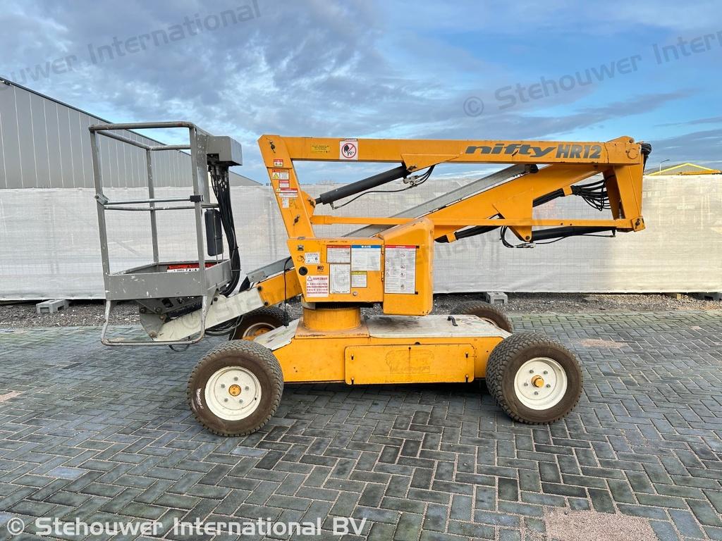 Niftylift HR12NE knik-telescoop hoogwerker Nifty Lift HR 12, Niftylift, Ervice.eu@niftylift.com, Industriestraat 12
6135 KH  Sittard, NL