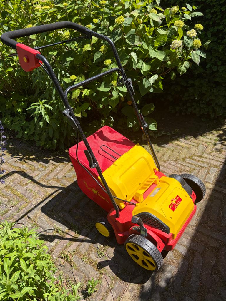 Wolfgarten VA 303 E Verticuteermachine - Zo goed als nieuw, Tuin en Terras, Grasmaaiers, Ophalen, Zo goed als nieuw, Elektrische grasmaaier