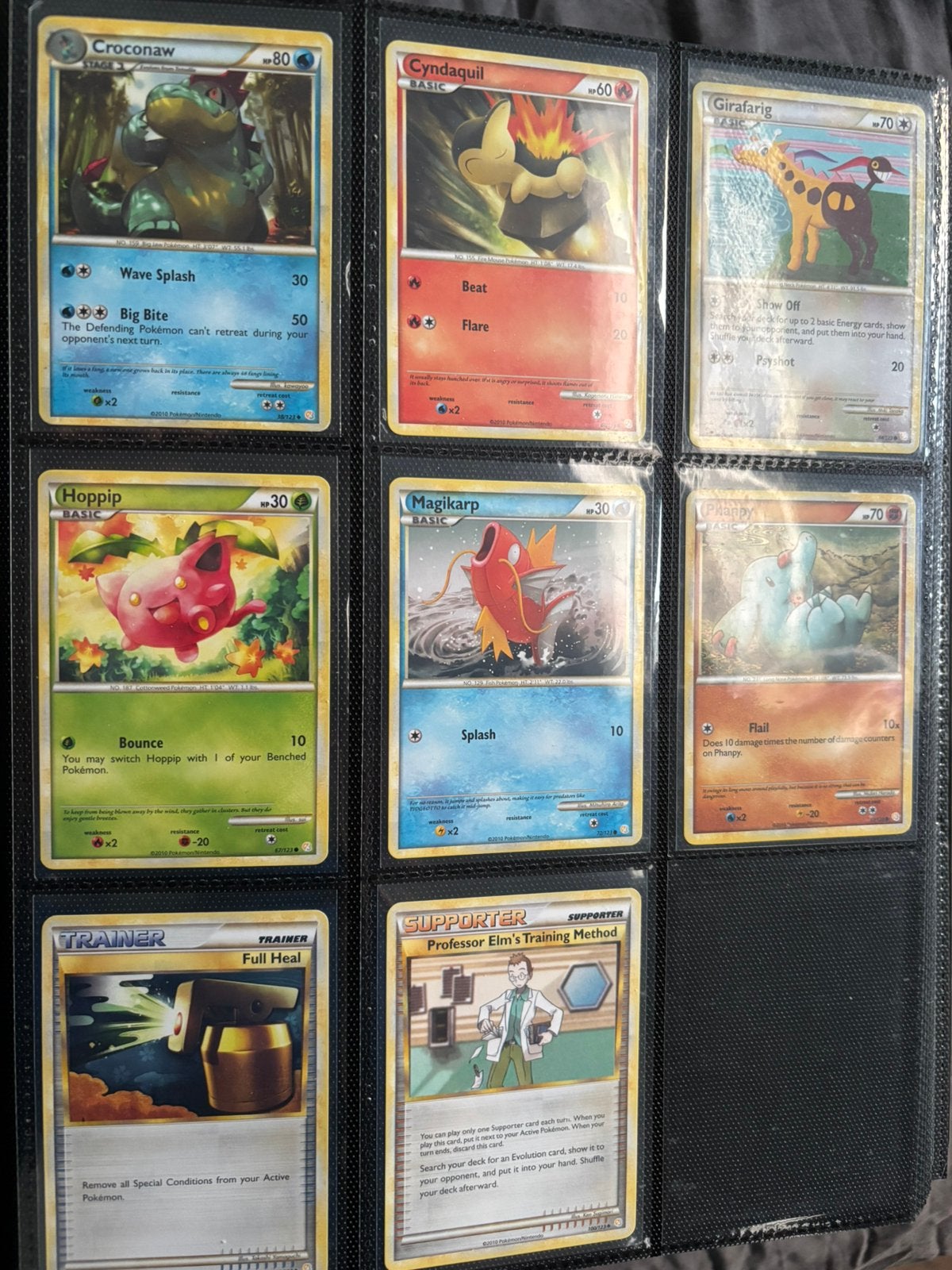Pokémon Kaarten HeartGold & SoulSilver | Triumphant, Ophalen of Verzenden, Zo goed als nieuw, Meerdere kaarten
