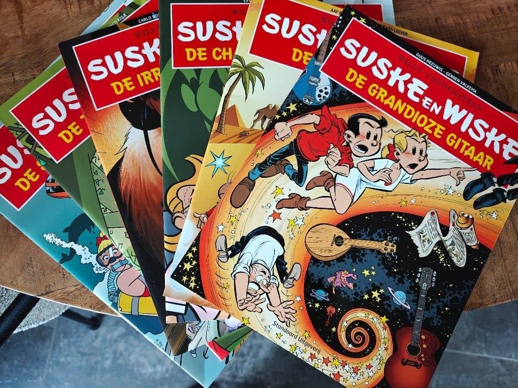 Suske en Wiske – SOS Kinderdorpen (6 albums) NIEUW, Willy Vandersteen, Ophalen of Verzenden, Zo goed als nieuw, Meerdere stripboeken