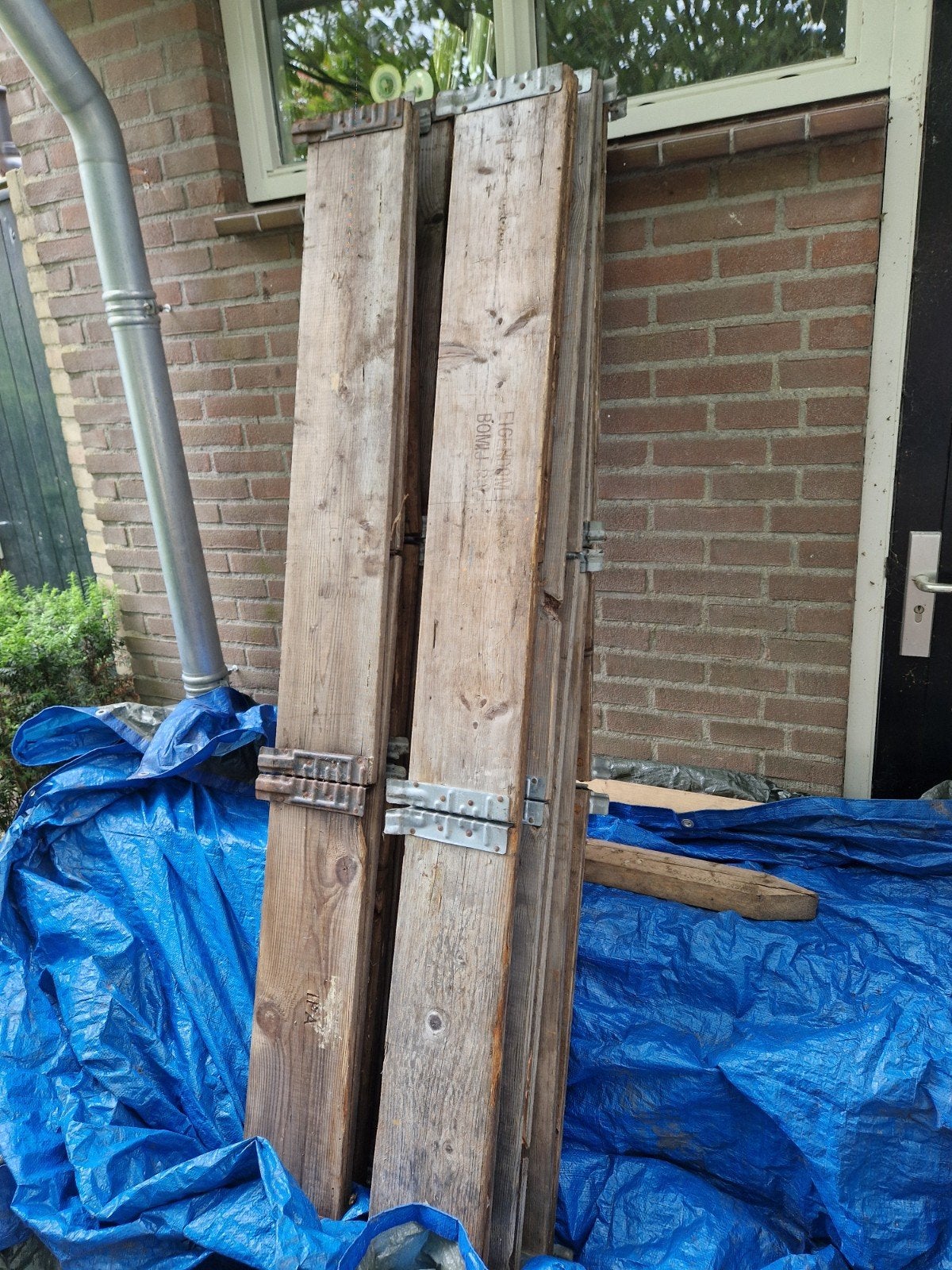 beschadigde palletranden / opzetranden 120x80x20cm, Ophalen, Gebruikt, Minder dan 30 cm, 100 cm of meer