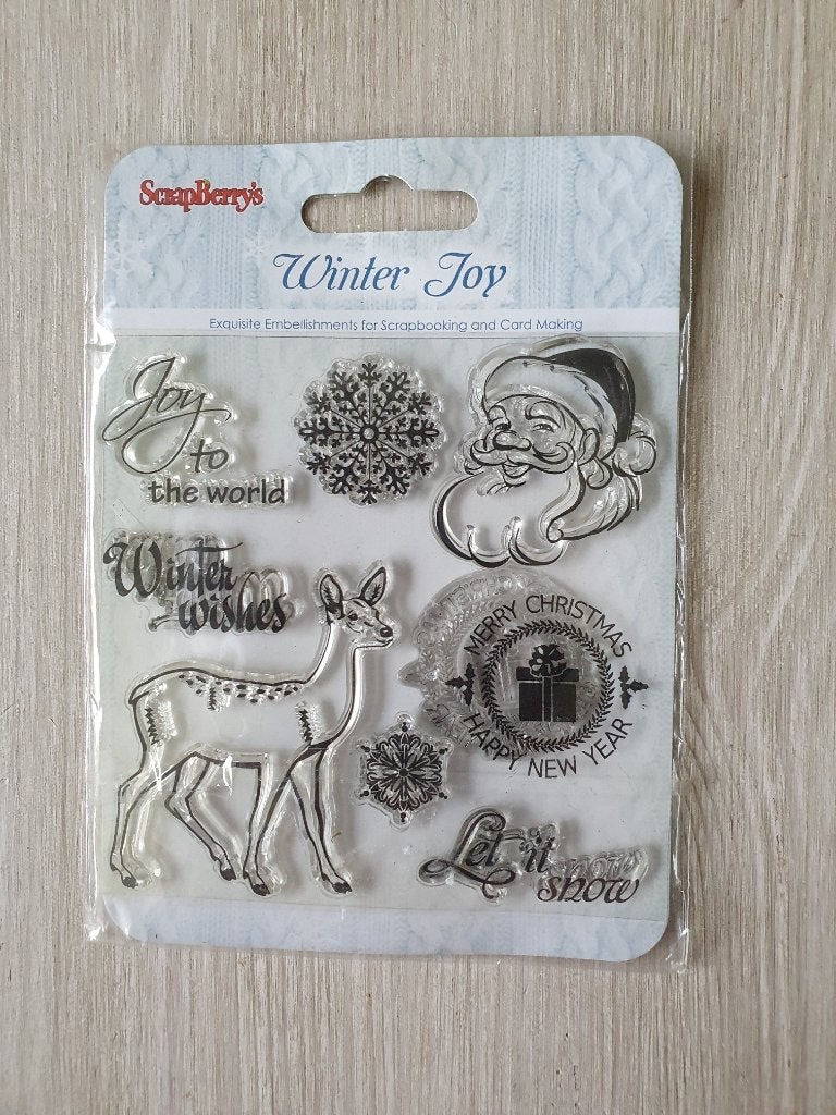 Scrapberry's - stempels / clear stamps, Hobby en Vrije tijd, Stempelen, Ophalen of Verzenden, Zo goed als nieuw, Clearstamp