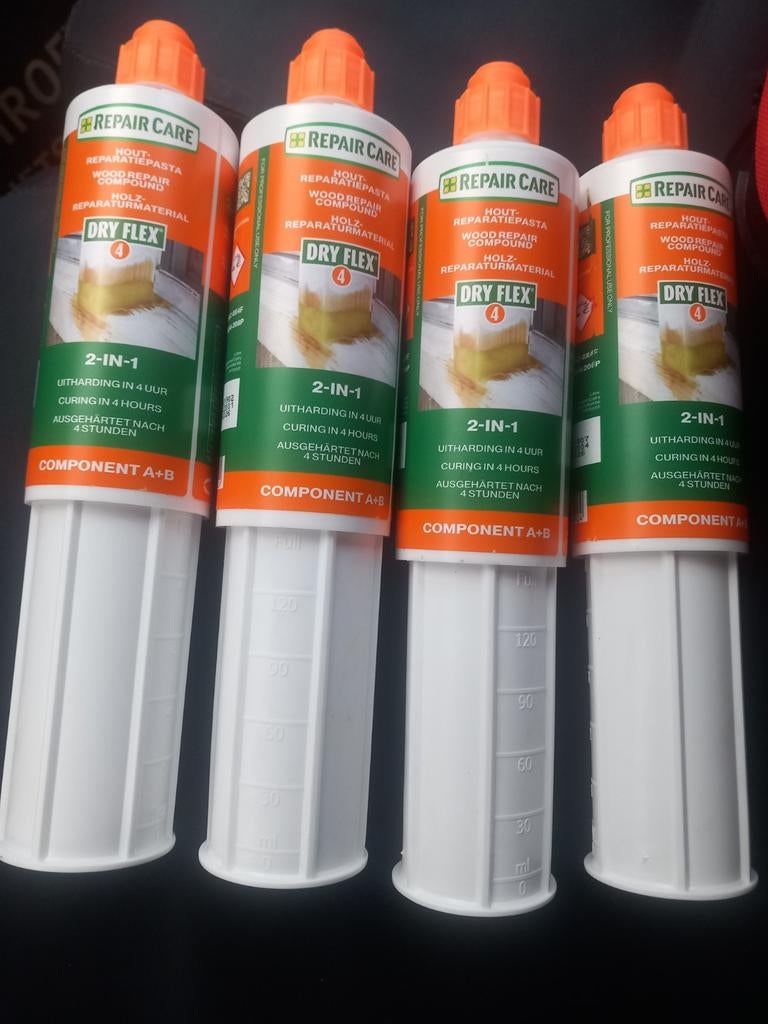 Repair Care Dry Flex 4 Houtreparatiepasta (per stuk/4 stuks), Ophalen of Verzenden