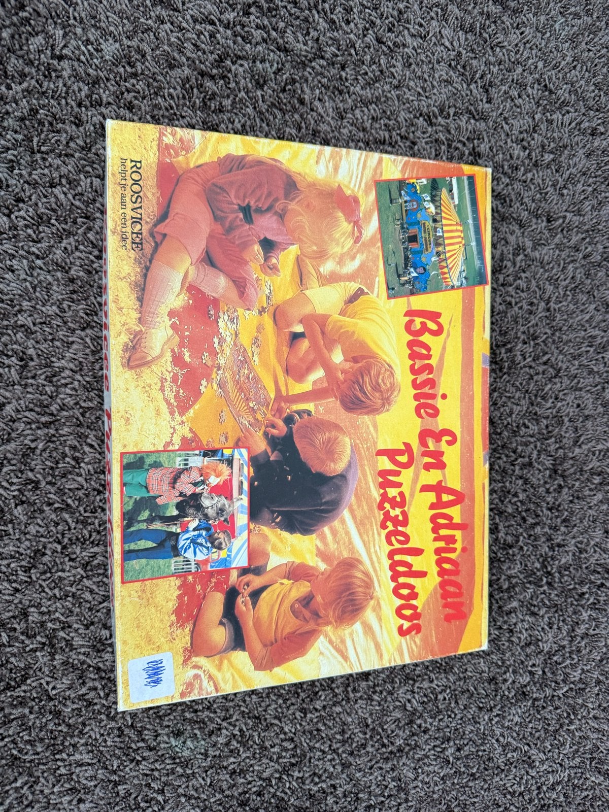 Bassie en Adriaan Puzzeldoos - Roosvicee Promotie, Een of twee spelers, Ophalen of Verzenden, Gebruikt