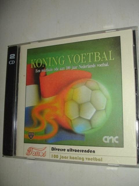 Koning Voetbal- 100 jaar Nederlands Voetbal- FONOS- 2-CD-, Verzenden, Zo goed als nieuw, Levenslied of Smartlap