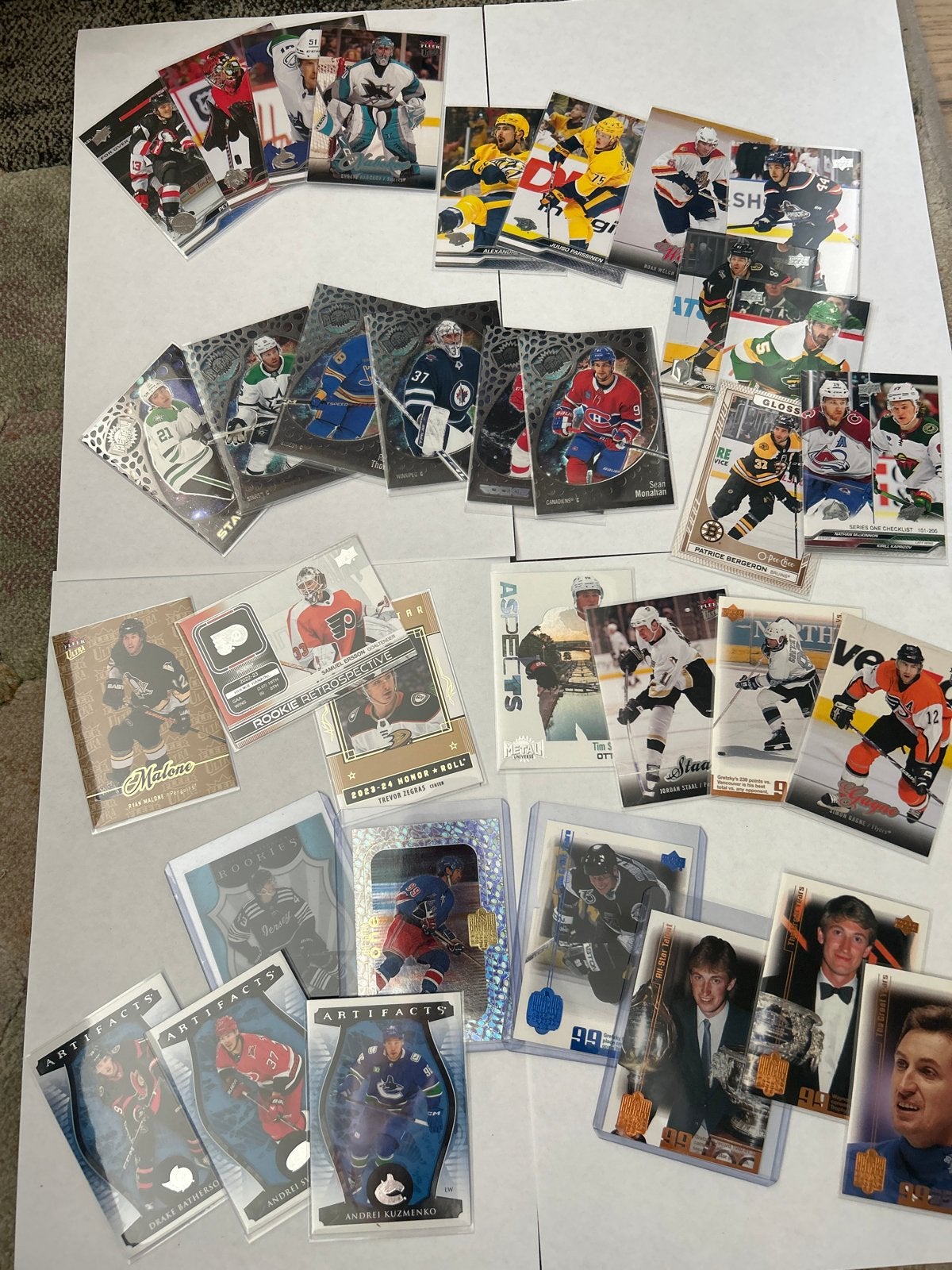 NHL Kaarten Collectie - Inclusief 5 Gretzky Kaarten!, Ophalen of Verzenden, Gebruikt