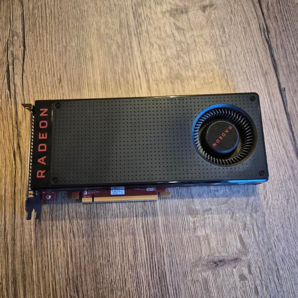 Radeon RX 480 8 GB GDDR5 Videokaart, PCI-Express 3, Gebruikt, AMD, Ophalen of Verzenden
