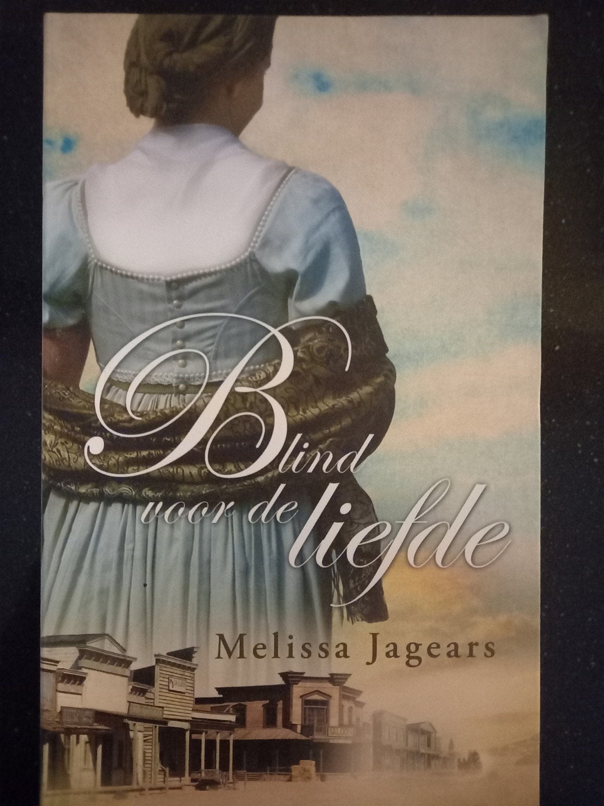 Melissa Jagears - Blind voor de liefde, Boeken, Ophalen of Verzenden, Zo goed als nieuw, Melissa Jagears, Amerika