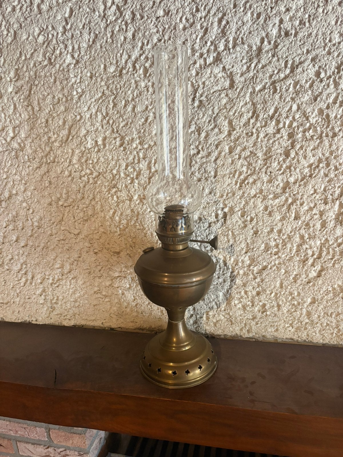 Antieke olielamp, Ophalen