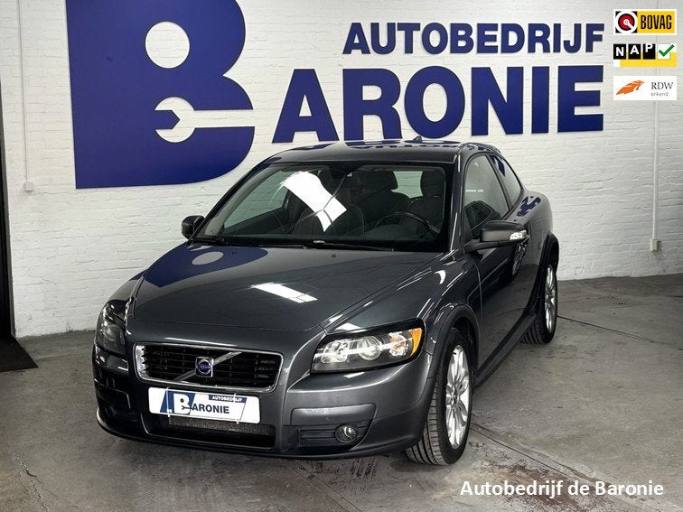 Volvo C30 1.8 Sport, Auto's, 1228 kg, Gebruikt, Zwart, 4 cilinders