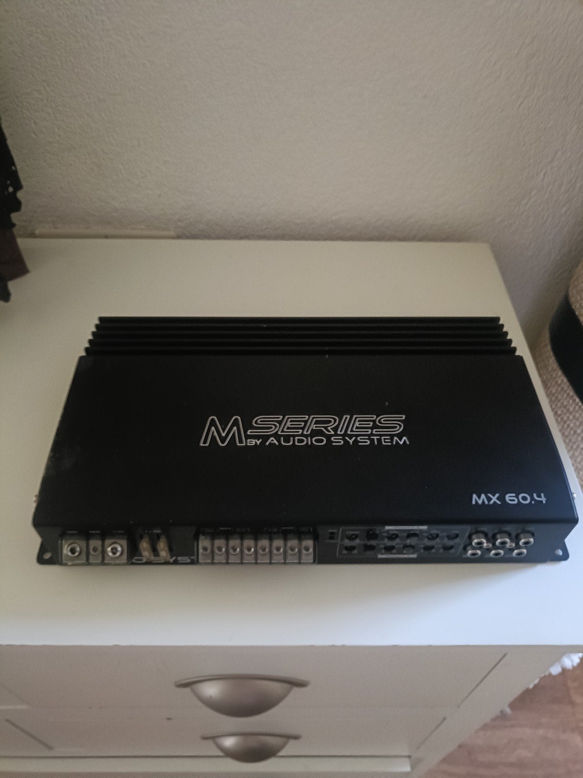 Audio System MX 60.4 Versterker, Auto diversen, Ophalen, Zo goed als nieuw