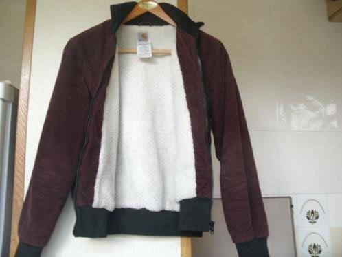 Winterjas jas van Carhartt maat S 36, Bruin, Ophalen of Verzenden, Zo goed als nieuw, Maat 36 (S)