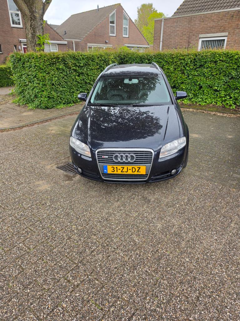 Audi A4 1.8 T 120KW Avant 2008 Blauw, Auto's, Voorwielaandrijving, Zwart, 4 cilinders, Blauw