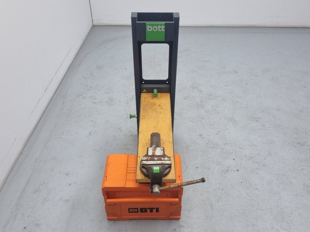Bott bankschroef systeem werkbank bus inrichting, Auto diversen, Autogereedschap, Niet ingevuld, Niet ingevuld, Niet ingevuld