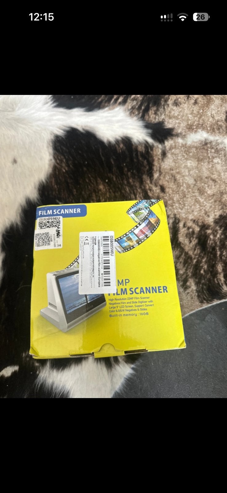 22mp film en dia scanner nieuw!, Audio, Tv en Foto, Ophalen of Verzenden, Nieuw