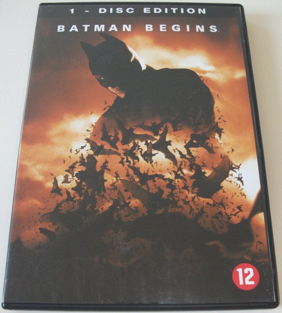 Dvd *** BATMAN BEGINS *** Gedwongen te vechten voor het lot, Engels, Nederlands, Actie, Ophalen of Verzenden