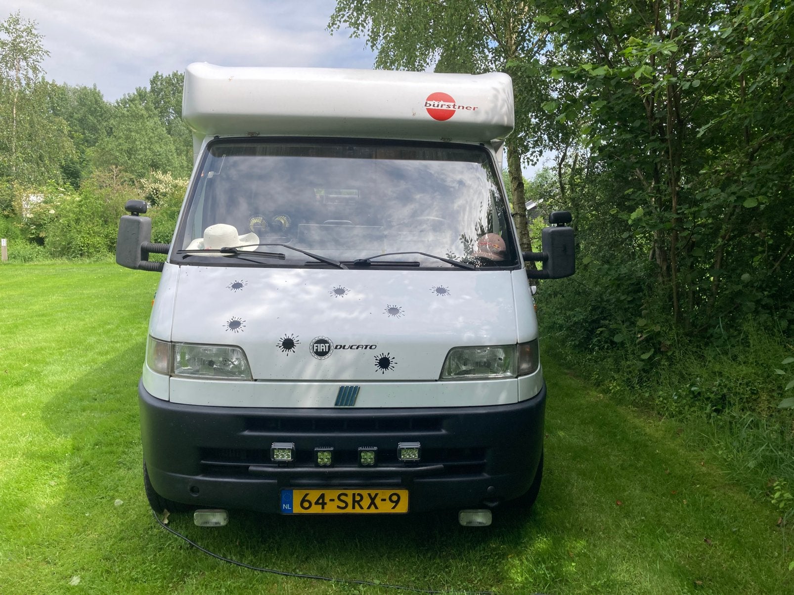 Fiat Ducato 2.5 TDI Burstner Half Integraal de T 624, Caravans en Kamperen, Campers, Particulier, 5 tot 6 meter, Half-integraal
