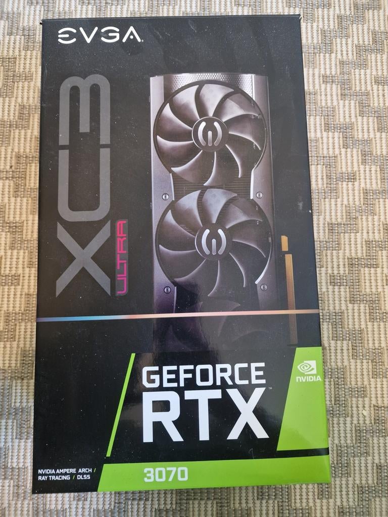 EVGA GeForce RTX 3070 XC3 ULTRA GAMING Videokaart, Computers en Software, GDDR6, Ophalen of Verzenden, Zo goed als nieuw, HDMI