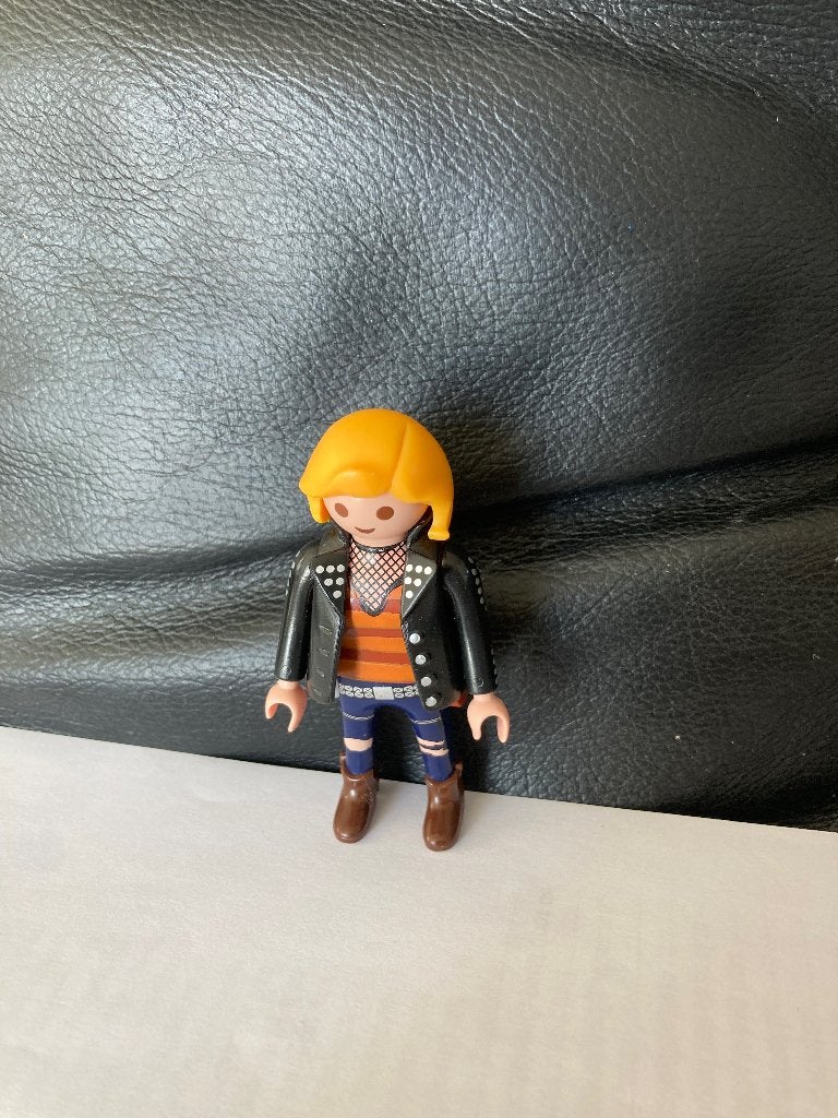 Playmobil rocker biker, Kinderen en Baby's, Ophalen of Verzenden, Gebruikt