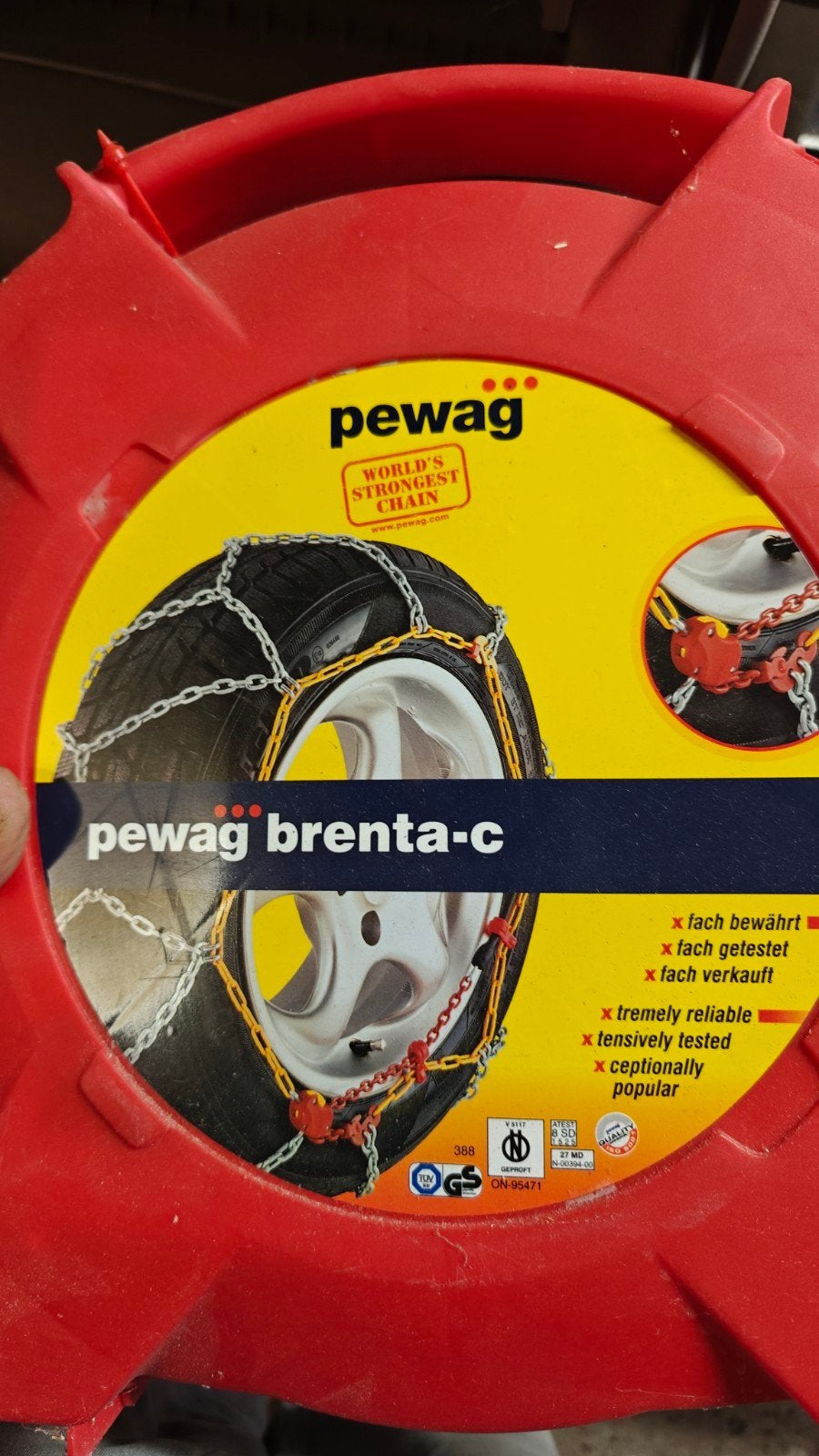 Pewag Brenta-C sneeuwkettingen - Diverse maten, Ophalen of Verzenden, Nieuw