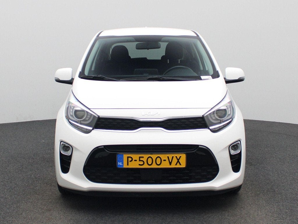 Kia Picanto 1.0 DPi DynamicPlusLine | Climate Control | Navi, Auto's, Kia, Stof, Gebruikt, 4 stoelen, Automatische klimaatregeling