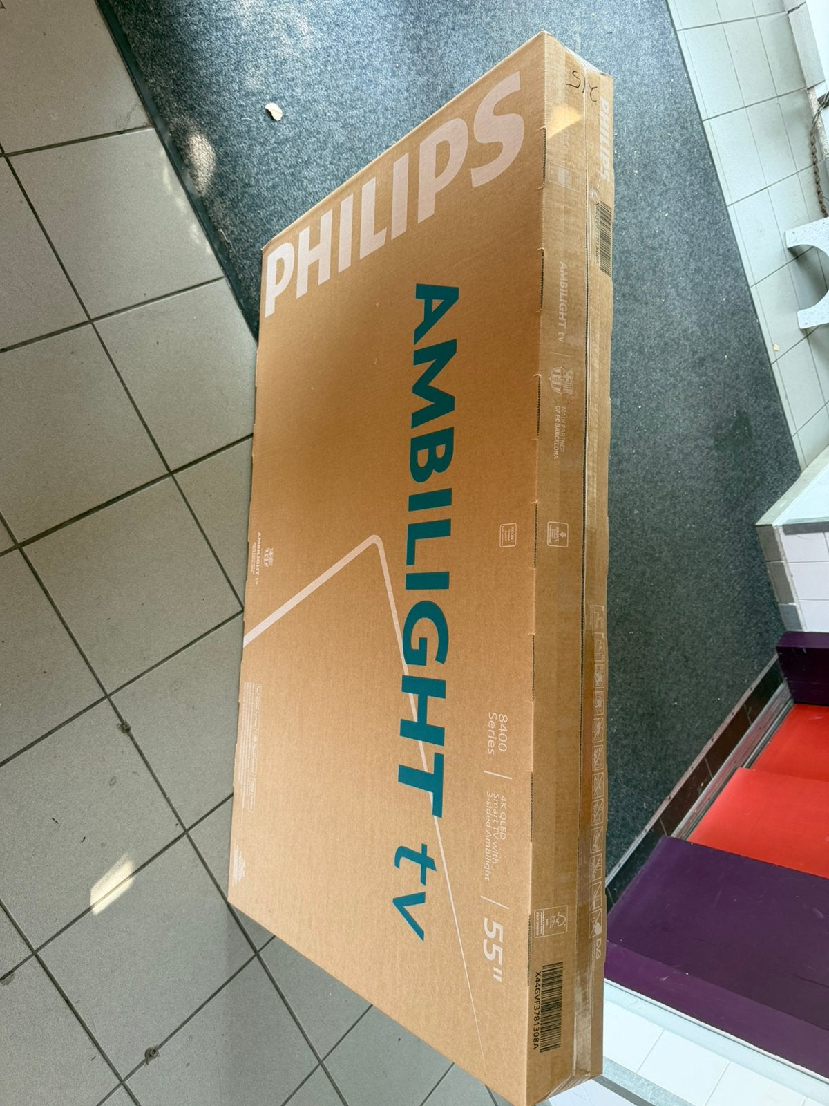 Philips 55inch oled PUS8450, Ophalen, Philips, QLED, 50 Hz