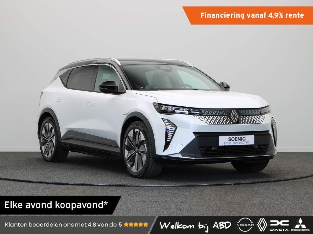 Renault Scenic E-Tech EV87 long range iconic | VERWACHT | So, Auto's, Gebruikt, Automatische klimaatregeling, Wit, 218 pk