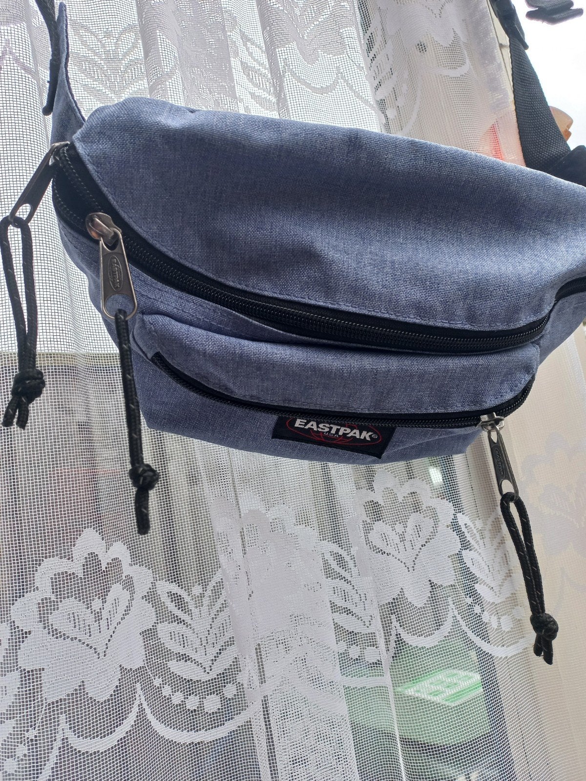 Eastpak jeans stof Heuptas, Eastpak, Ophalen of Verzenden, Zo goed als nieuw, Blauw