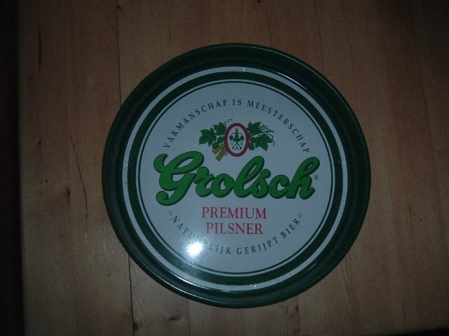 Grolsch dienblad (nr.1), Ophalen of Verzenden, Nieuw, Overige typen, Grolsch