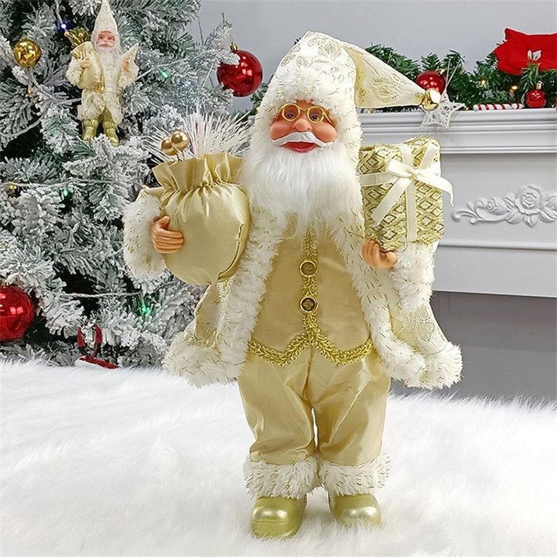 Kerstman Pop 2 (Kerst Poppetje Figuurtje Beeldje Decoratie), Verzenden, Nieuw