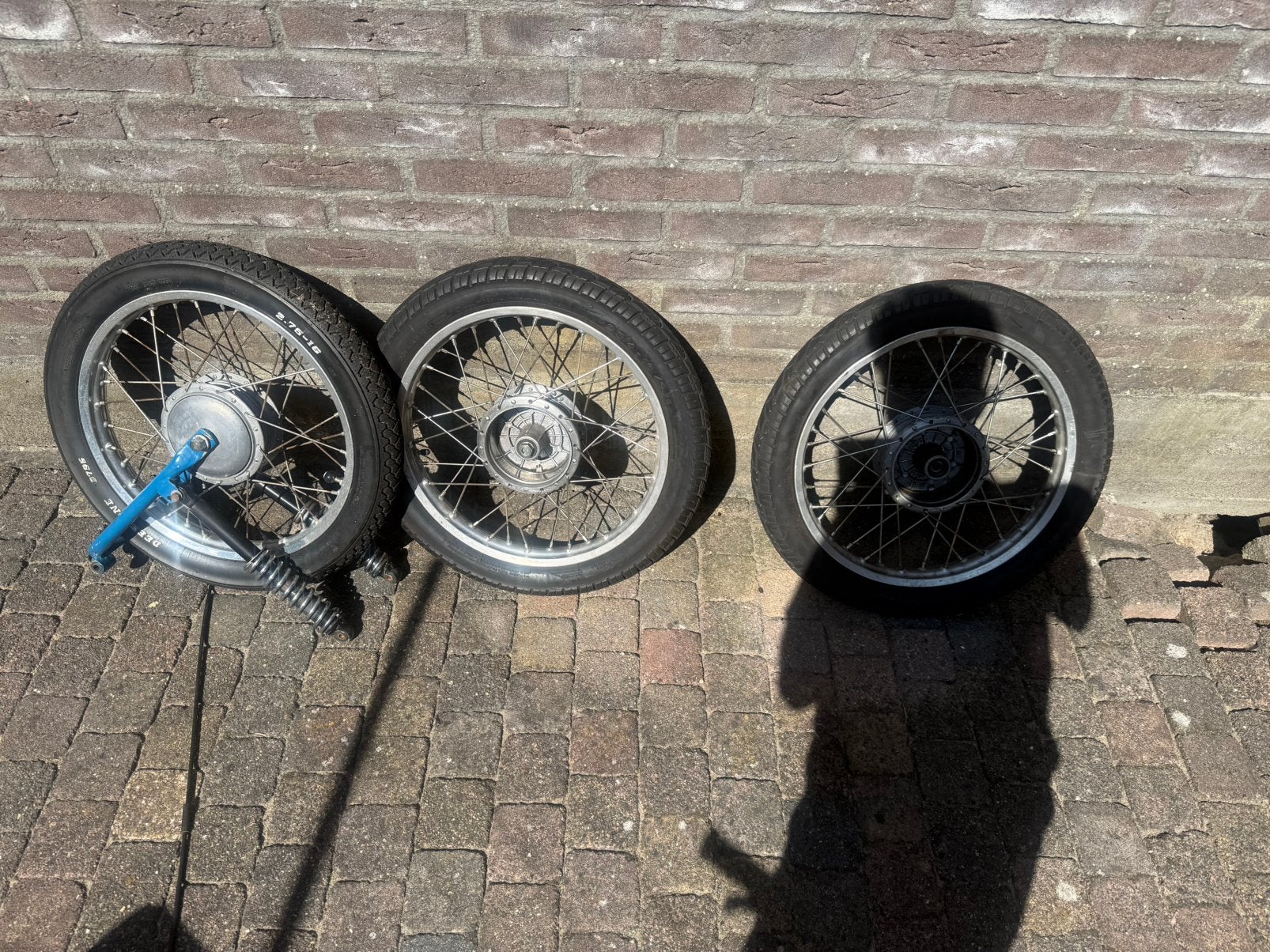 Velgen voor Simson brommers, Fietsen en Brommers, Fietsen | Driewielfietsen, Ophalen, Gebruikt, Trommelrem