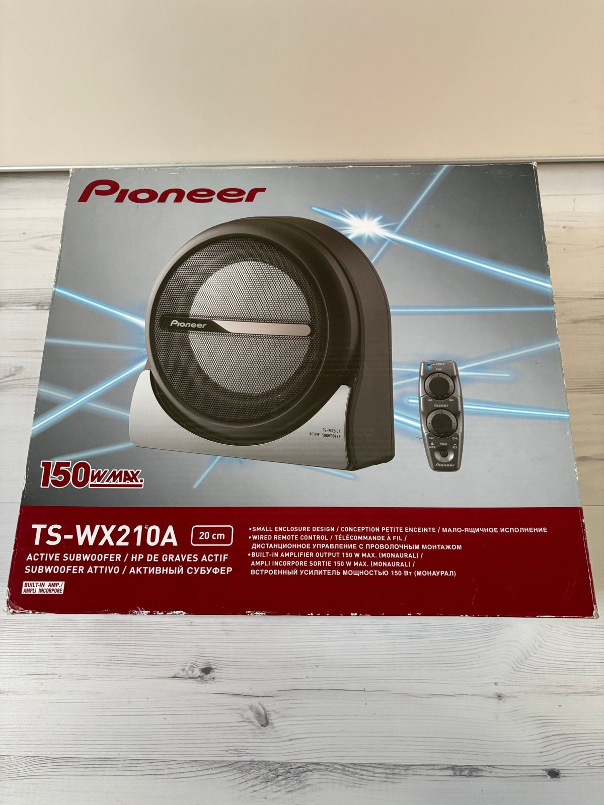 Pioneer TS-WX210A Actieve Subwoofer - Nieuw in doos, Ophalen of Verzenden, Nieuw