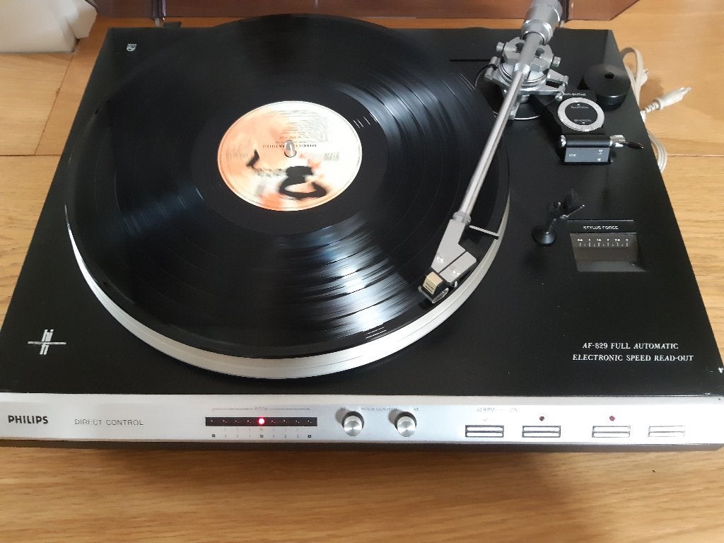 philips AF 829 direct control, Audio, Tv en Foto, Platenspelers, Philips, Automatisch, Ophalen of Verzenden, Zo goed als nieuw