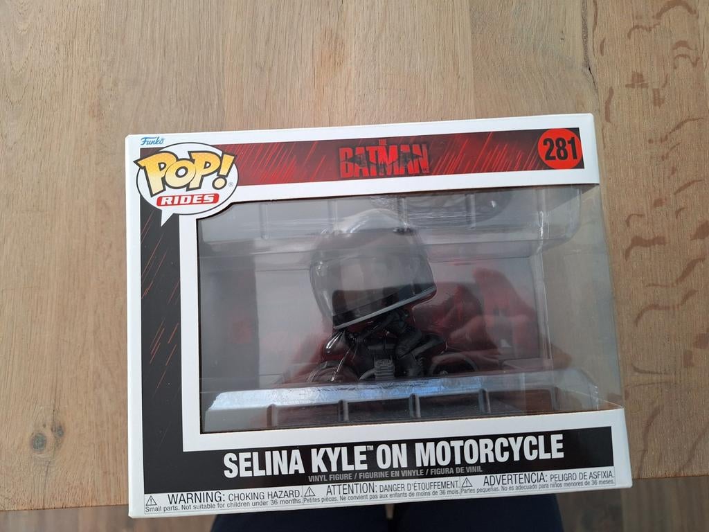 Funko Pop! Rides: Selina Kyle op Motor (Batman 281), Ophalen, Zo goed als nieuw