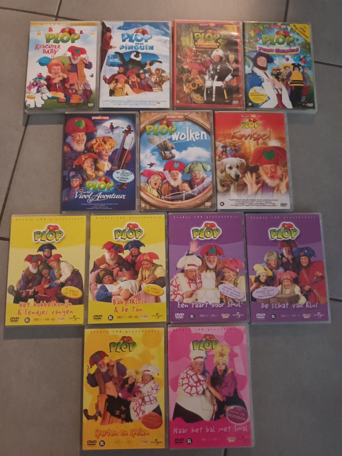 dvd pakket Kabouter Plop, Alle leeftijden, Ophalen of Verzenden, Zo goed als nieuw