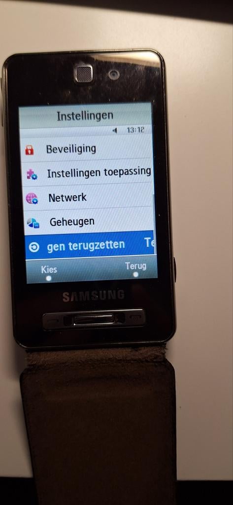 Vintage Samsung SGH-F480, Telecommunicatie, Gebruikt, Overige modellen, Overige kleuren, Touchscreen