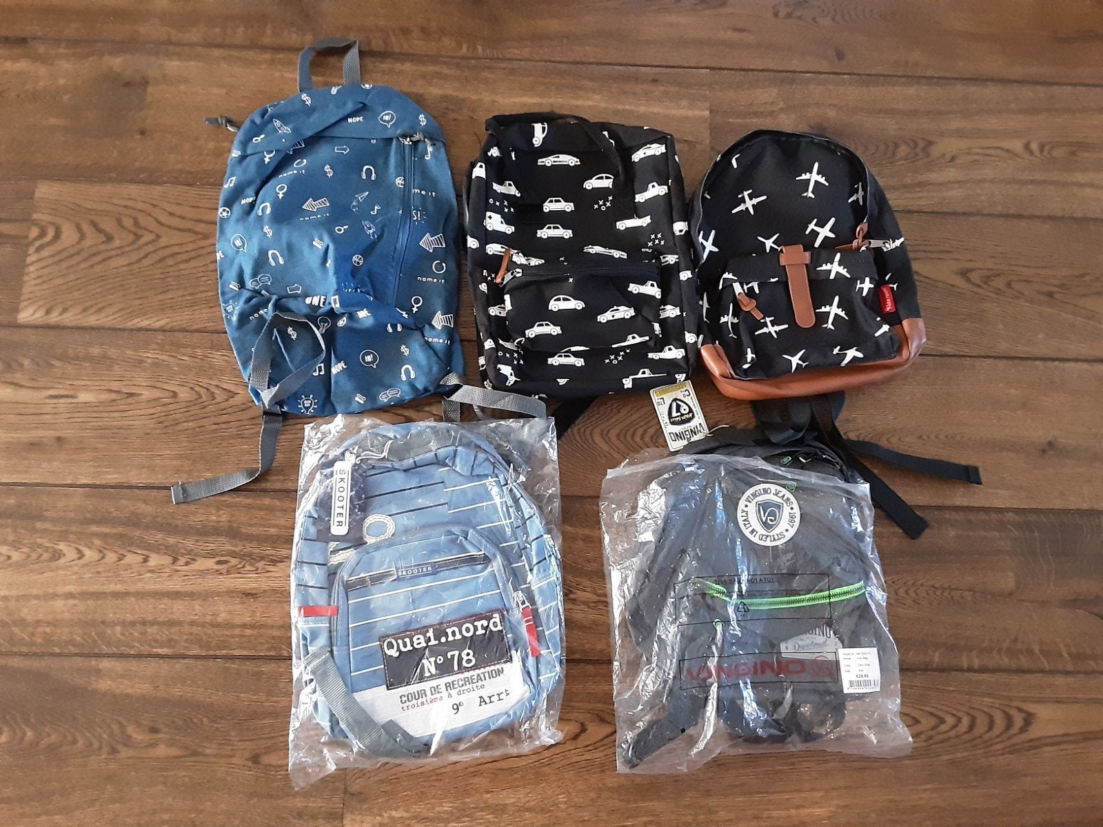 Rugzakken schooltas Vinginoo kidsroom skooter name it 5x, Ophalen of Verzenden