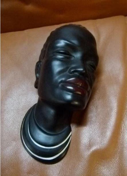 vintage wandmasker Gmunder keramik 50er jaren, Ophalen, Huis en Inrichting