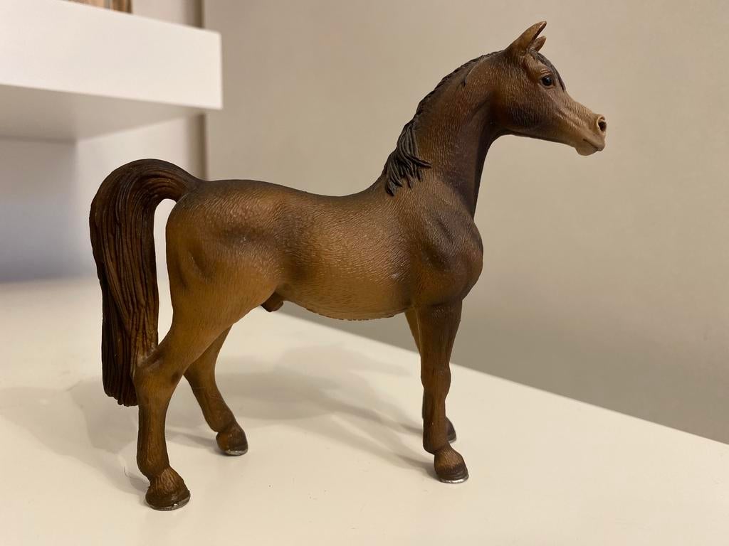 Schleich Arabier Hengst ~ 13629, Verzamelen, Dierenverzamelingen, Zo goed als nieuw, Beeldje of Figuurtje, Paard, Ophalen of Verzenden