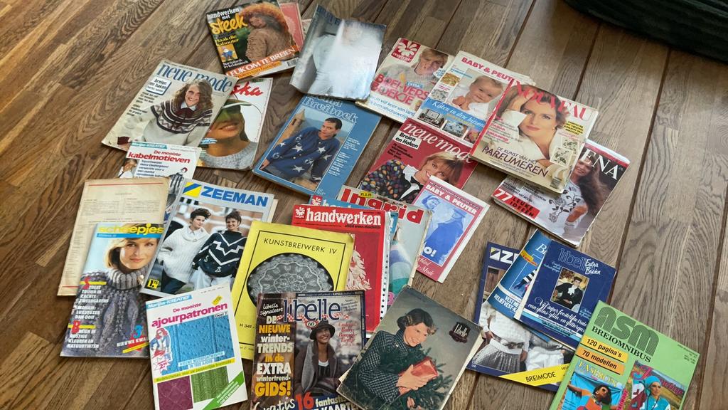 Hema libelle asm zeeman scheepjes neue mode 80s, Boeken, Tijdschriften en Kranten, Ophalen of Verzenden, Zo goed als nieuw, Damesbladen
