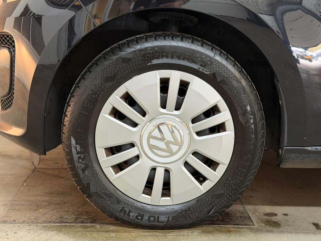 Volkswagen Up! 1.0 move up! 2013 AIRCO ELEK-RAMEN *ZUINIG*, Voorwielaandrijving, Euro 5, Stof, Gebruikt