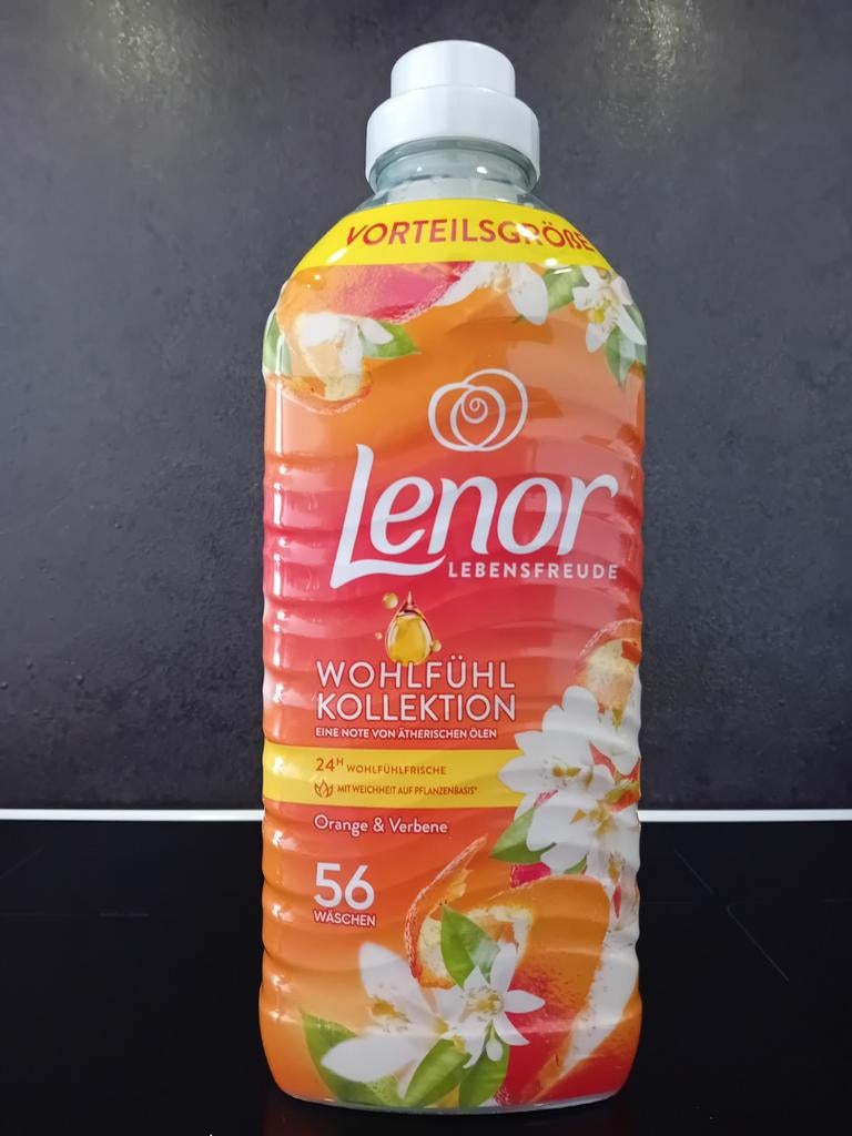 Lenor Wasverzachter Orange & Verbene 56 wasbeurten, Ophalen of Verzenden